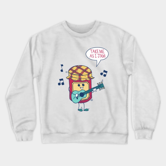 Jam Crewneck Sweatshirt by Matt Andrews